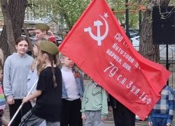 Клуб добрых соседей поздравил жителей с Днем Победы!